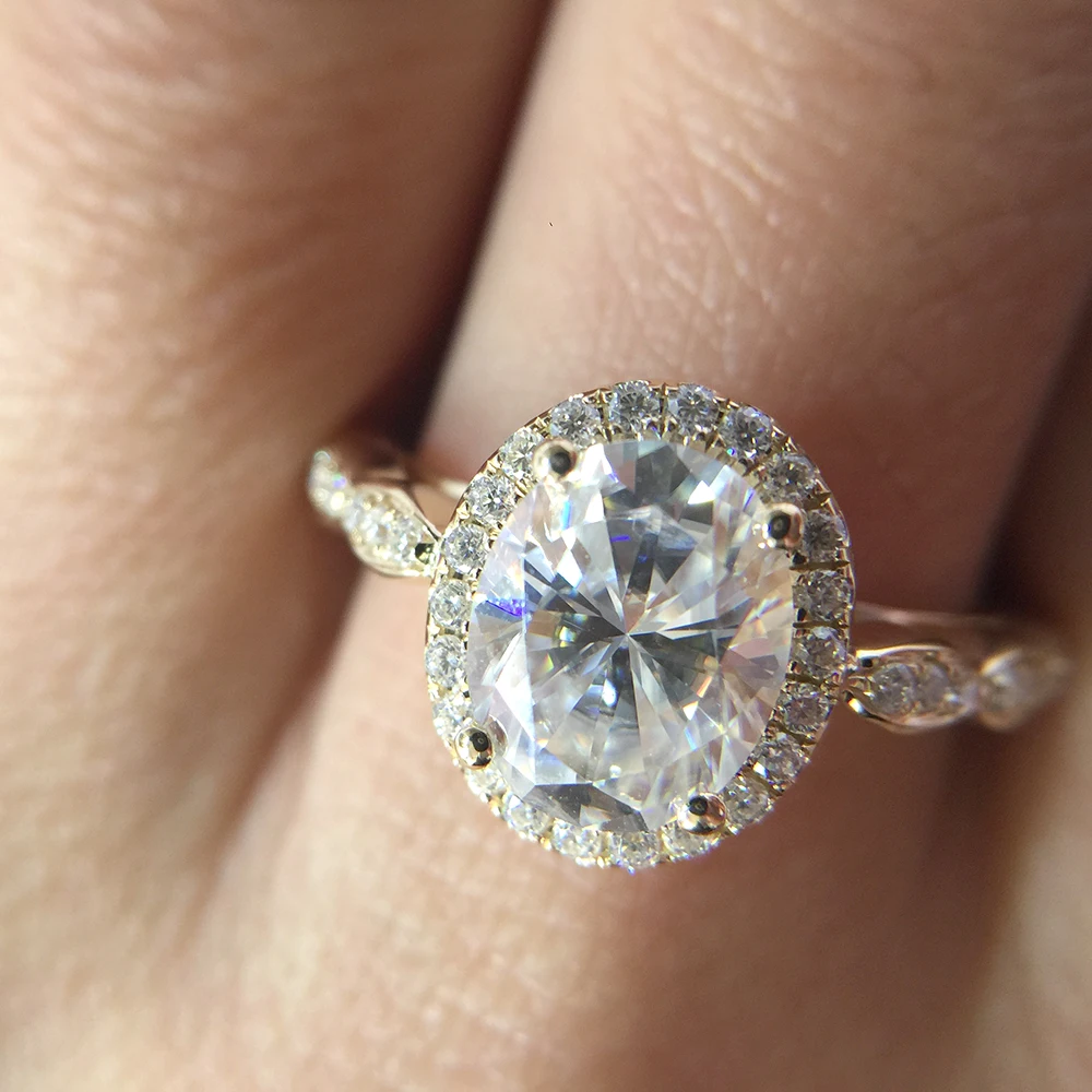 moissanite diamond classic eternity rings